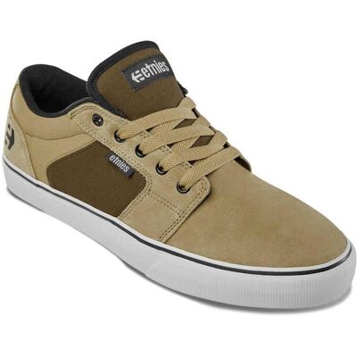 Etnies Barge LS Tan/Braun/Orange Skate Schuhe - Skate Schuhe Etnies Barge LS Tan/Braun/Orange Skate Schuhe - Skate Schuhe
