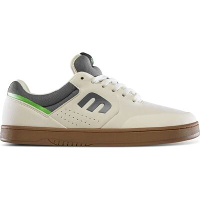 Etnies Marana Weiß/Grau/Gum - Schuhe - Weiß - EU 45 - Langlebige Gummisohle Etnies Marana Weiß/Grau/Gum - Schuhe - Weiß - EU 45 - Langlebige Gummisohle