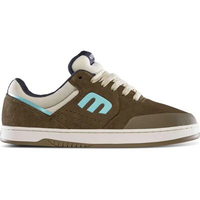 Etnies Marana Braune/Blau Skate Schuhe - Skates Etnies Marana Braune/Blau Skate Schuhe - Skates