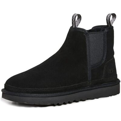 UGG Neumel Black Leather Chelsea Boot - Boots UGG Neumel Black Leather Chelsea Boot - Boots