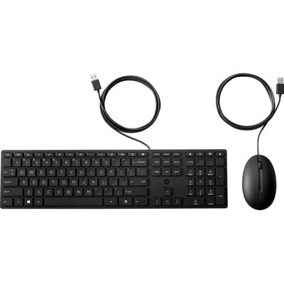 HP Desktop-Set 320MK - Kabelgebundene USB-Maus und Tastatur HP Desktop-Set 320MK - Kabelgebundene USB-Maus und Tastatur