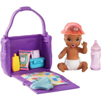 Barbie Skipper Babysitters Inc. Ensemble de Nourrir et Changer - Colo - Publicité Barbie Skipper Babysitters Inc. Ensemble de Nourrir et Changer - Colo - Publicité