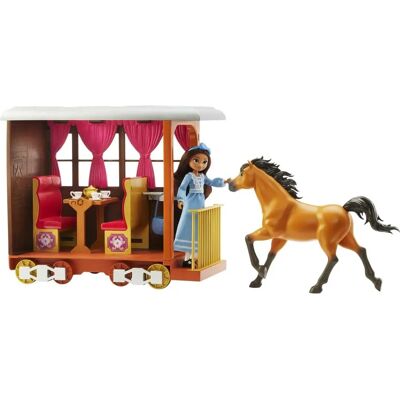 Set treno Lucky di Spirit Untamed - Giocattolo Set treno Lucky di Spirit Untamed - Giocattolo