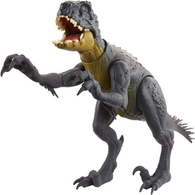 Figurine de jouet Jurassic World Mattel - Dinosaure avec action et son - 40cm - Publicité Figurine de jouet Jurassic World Mattel - Dinosaure avec action et son - 40cm - Publicité