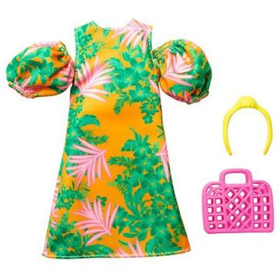 Look Complet Barbie Poupée Plage Multicolore - Accessoire poupée Look Complet Barbie Poupée Plage Multicolore - Accessoire poupée