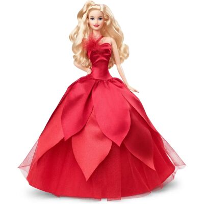 Barbie Röd Julstjärne Klänning 2022 Barbie Röd Julstjärne Klänning 2022