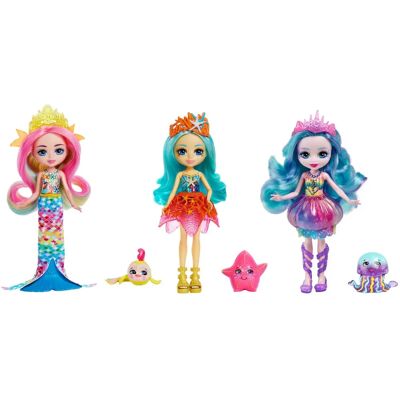 Poupée Enchantimals Radia Rainbow Fish et Flo - Royaume de l'Océan - Publicité Poupée Enchantimals Radia Rainbow Fish et Flo - Royaume de l'Océan - Publicité