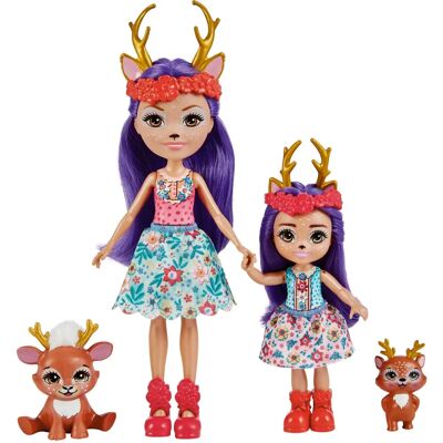 Lalka Siostry Danessa & Danetta Deer Enchantimals - Laleczka Lalka Siostry Danessa & Danetta Deer Enchantimals - Laleczka