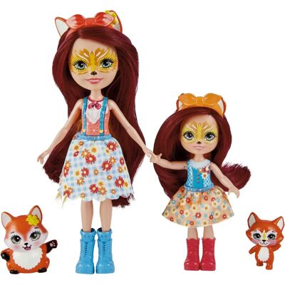 Muñeca Mini Felicity Fox Enchantimals - Muñeca Muñeca Mini Felicity Fox Enchantimals - Muñeca