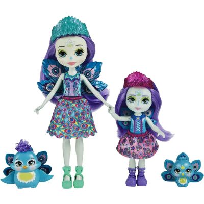 Lalka Enchantimals Patter Peacock - Figurki Kolekcjonerskie & Akcesoria Lalka Enchantimals Patter Peacock - Figurki Kolekcjonerskie & Akcesoria