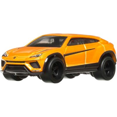 Hot Wheels Lamborghini Urus Métallique Orange - Auto Strasse 1:64 - Publicité Hot Wheels Lamborghini Urus Métallique Orange - Auto Strasse 1:64 - Publicité