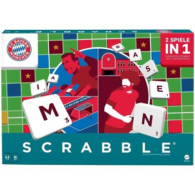 Mattel GAMES Scrabble FC Bayern München - Mehrfarbig Gesellschaftsspiel Mattel GAMES Scrabble FC Bayern München - Mehrfarbig Gesellschaftsspiel