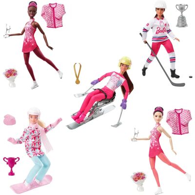 Barbie HCN30 Puppe - Mode, Bewegliche Glieder, Zubehör - Puppe Barbie HCN30 Puppe - Mode, Bewegliche Glieder, Zubehör - Puppe