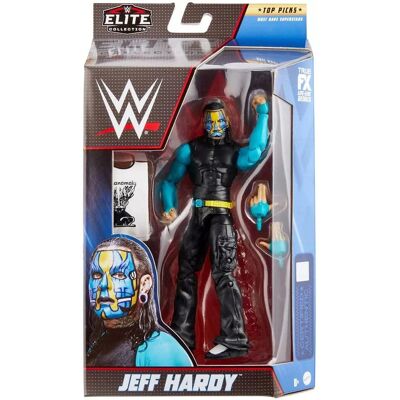 Figurine d'action WWE Jeff Hardy Top Picks Elite Collection - Figurine - Publicité Figurine d'action WWE Jeff Hardy Top Picks Elite Collection - Figurine - Publicité