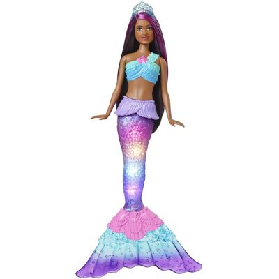 Barbie Dreamtopia Syrenka z Migoczącymi Światłami Barbie Dreamtopia Syrenka z Migoczącymi Światłami