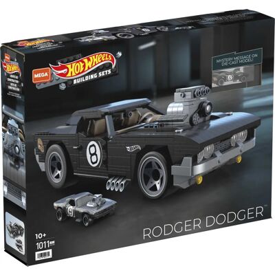 Mattel Mega Construx Hot Wheels Rodger Dodger Block Set - Building Toy Mattel Mega Construx Hot Wheels Rodger Dodger Block Set - Building Toy