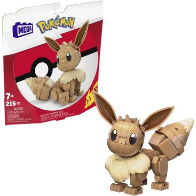 Set costruttivo Eevee Mega Construx - 215 pezzi - Dai 7 anni Set costruttivo Eevee Mega Construx - 215 pezzi - Dai 7 anni