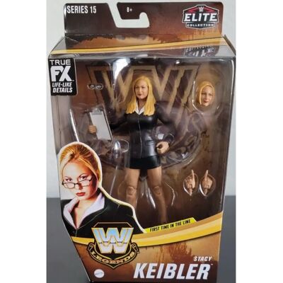Figurine d'action WWE Légendes Série 15 Stacy Keibler - Publicité Figurine d'action WWE Légendes Série 15 Stacy Keibler - Publicité