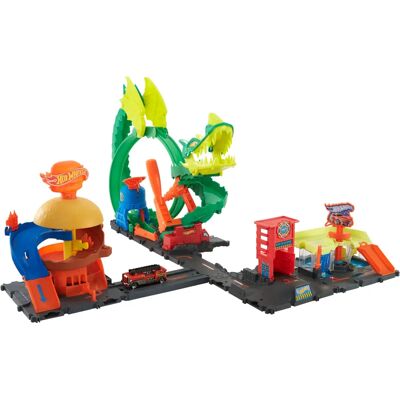Veículo de Brincar Hot Wheels City Downtown - Pista de Jogo Veículo de Brincar Hot Wheels City Downtown - Pista de Jogo