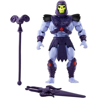 Figurine d'Action Skeletor 14cm - 40ème Anniversaire - Masters of the Universe - Publicité Figurine d'Action Skeletor 14cm - 40ème Anniversaire - Masters of the Universe - Publicité