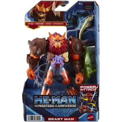 Mattel He-Man et les Maîtres de l'Univers Figurine d'Action Beast Man - Jouet - Publicité Mattel He-Man et les Maîtres de l'Univers Figurine d'Action Beast Man - Jouet - Publicité