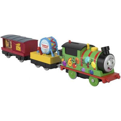 Fisher-Price Thomas & Friends HDY72 Napędzany Pociąg Imprezowy Percy - Zabawka Pociąg Fisher-Price Thomas & Friends HDY72 Napędzany Pociąg Imprezowy Percy - Zabawka Pociąg
