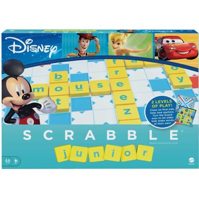 Gioco da Tavolo Scrabble Junior Disney per Bambini 5-10 - Divertimento con Parole Gioco da Tavolo Scrabble Junior Disney per Bambini 5-10 - Divertimento con Parole