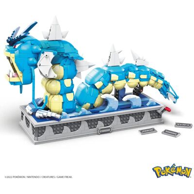 Mega Pokémon Gyarados Jouet de Construction - Ensemble Collectible pour Adultes - Publicité Mega Pokémon Gyarados Jouet de Construction - Ensemble Collectible pour Adultes - Publicité