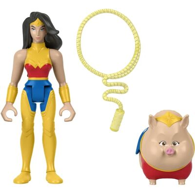 Fisher-Price DC League of Super-Pets Wonder Woman & PB - Barnfigur Fisher-Price DC League of Super-Pets Wonder Woman & PB - Barnfigur