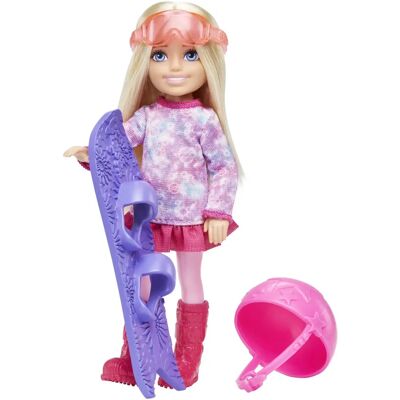 Barbie HGM71 Lalka - Snowboardzistka - Lalka Barbie HGM71 Lalka - Snowboardzistka - Lalka