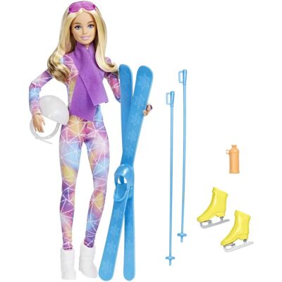 Poupée Barbie HGM73 - Accessoires de Sports d'Hiver - Publicité Poupée Barbie HGM73 - Accessoires de Sports d'Hiver - Publicité