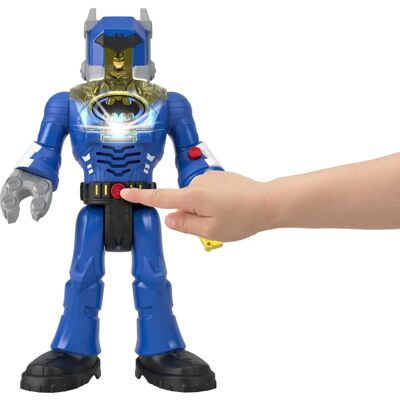Fisher-Price HGX98 - Figura d'Azione - Batman con Exo Costume Fisher-Price HGX98 - Figura d'Azione - Batman con Exo Costume