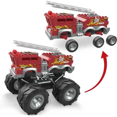 Camion de pompiers Mega Bloks Hot Wheels - Jouet de construction pour 5 ans et plus - Publicité Camion de pompiers Mega Bloks Hot Wheels - Jouet de construction pour 5 ans et plus - Publicité