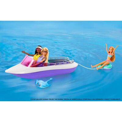 Barbie Havfru Kraft Dockor & Båtset, Lektoy För 3 År och Uppåt (HHG60) Barbie Havfru Kraft Dockor & Båtset, Lektoy För 3 År och Uppåt (HHG60)