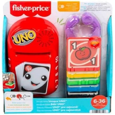 Fisher Price Uno Lernspiel - Bildungskartenspiel Fisher Price Uno Lernspiel - Bildungskartenspiel