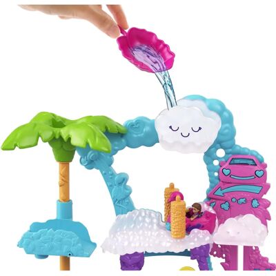 Polly Pocket Pollyville Flamingo Spaß Autowaschanlage - Actionfigur Polly Pocket Pollyville Flamingo Spaß Autowaschanlage - Actionfigur
