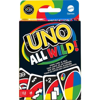 Mattel UNO All Wild Kartenspiel - Familienspiel Mattel UNO All Wild Kartenspiel - Familienspiel