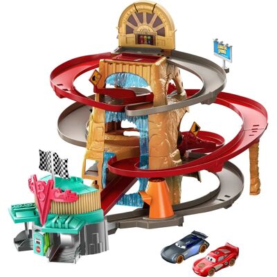 Disney Pixar Cars - Véhicule de jeu et circuit de Lightning McQueen & Jackson Storm - Publicité Disney Pixar Cars - Véhicule de jeu et circuit de Lightning McQueen & Jackson Storm - Publicité