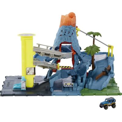 Zestaw do ucieczki z wulkanu Matchbox - Kierowcy akcji Zestaw do ucieczki z wulkanu Matchbox - Kierowcy akcji