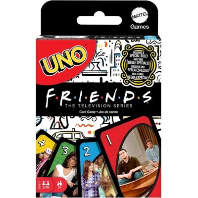 Mattel Uno: Friends TV Series Card Game - Card Game Mattel Uno: Friends TV Series Card Game - Card Game