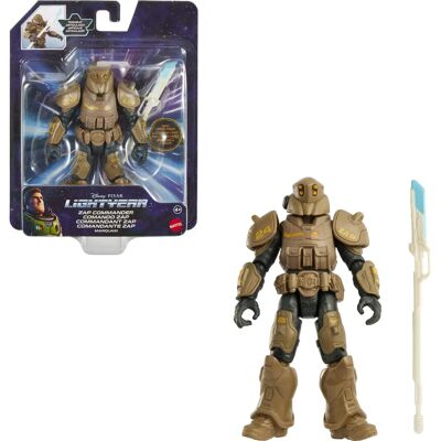 Disney Pixar Zap Commander - Actiefiguur - 13cm - Khaki - Lightyear Disney Pixar Zap Commander - Actiefiguur - 13cm - Khaki - Lightyear
