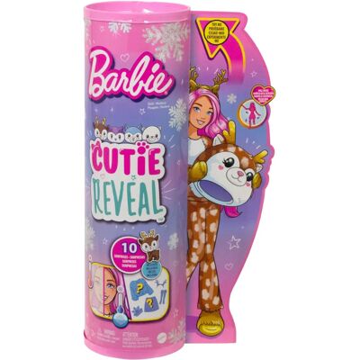 Barbie Marque Modèle Cerf Flocon de Neige - Poupée Barbie Marque Modèle Cerf Flocon de Neige - Poupée