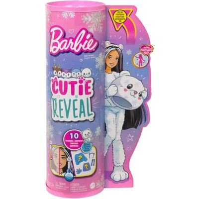 Bambola Barbie Cutie Reveal Fiocco di Neve - Giocattolo Bambola Barbie Cutie Reveal Fiocco di Neve - Giocattolo