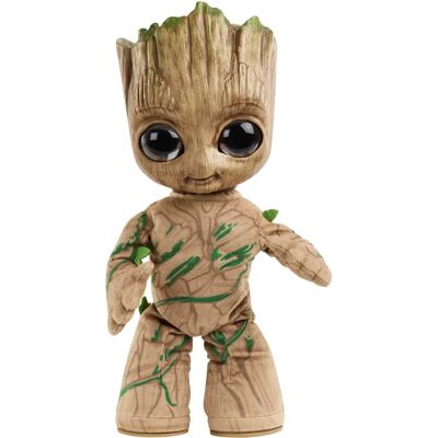 Mattel Marvel Plush Groovin’ Groot Tanzende Und Sprechende Plüschfigur 28 cm Mattel Marvel Plush Groovin’ Groot Tanzende Und Sprechende Plüschfigur 28 cm