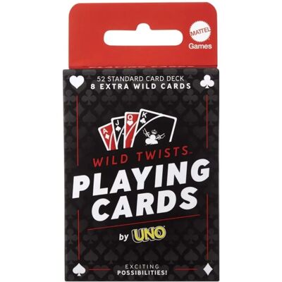Cartes Wild Twists UNO - Jeu de Cartes - Publicité Cartes Wild Twists UNO - Jeu de Cartes - Publicité