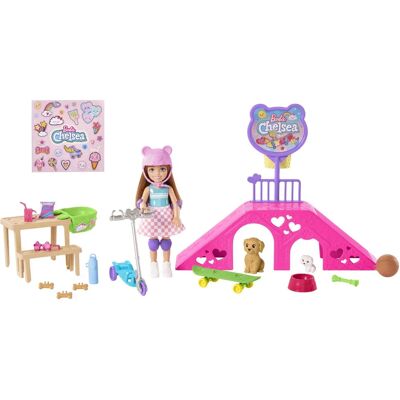 Mattel Chelsea Skatepark Playset - Doll & Accessories Mattel Chelsea Skatepark Playset - Doll & Accessories