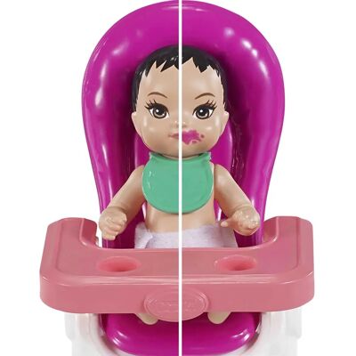 Poupée Barbie Skipper avec Bébé - Rôle de Baby-sitter - 3+ - Publicité Poupée Barbie Skipper avec Bébé - Rôle de Baby-sitter - 3+ - Publicité
