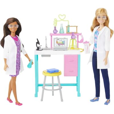 Lalka Barbie HJY95 od Mattel - Laboratorium Naukowe - Lalka Lalka Barbie HJY95 od Mattel - Laboratorium Naukowe - Lalka