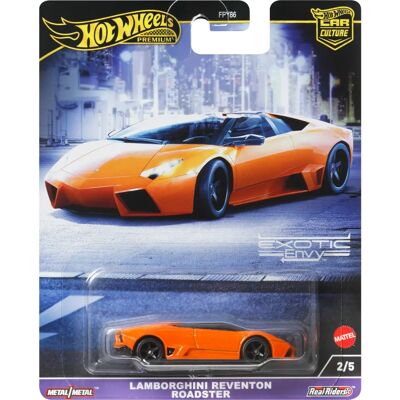 Hot Wheels HKC76 Lamborghini Reventon Roadster - Voiture jouet - Publicité Hot Wheels HKC76 Lamborghini Reventon Roadster - Voiture jouet - Publicité