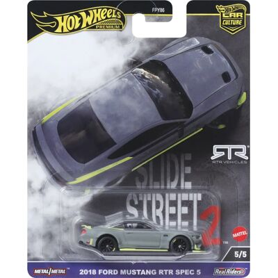 Hot Wheels Ford Mustang RTR Spec 5 - Hračka 1:64 Hot Wheels Ford Mustang RTR Spec 5 - Hračka 1:64